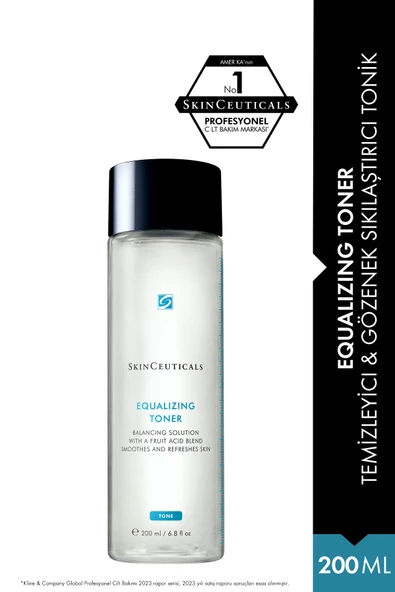 Skinceuticals Equalizing Toner Temizleyici & Gözenek Sıkılaştırıcı Tonik 200 ML ürün görseli 1