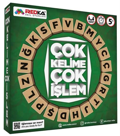REDKA RD5453 ÇOK KELİME ÇOK İŞLEM AKIL OYUNU 8+ ürün görseli 1