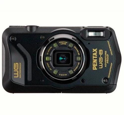 PENTAX WG-8 Dijital Outdoor Fotoğraf Makinesi (Siyah) ürün görseli 1