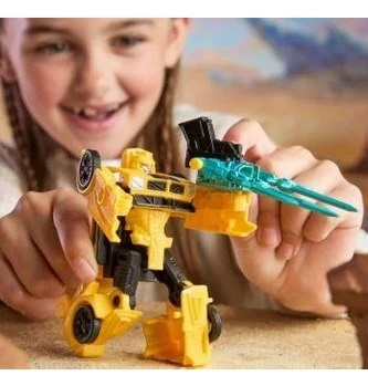 Transformers Cyberworld Armor Up Bumblebee G0747 G1045 - Resim 3