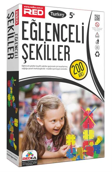 REDKA RD5501 EĞLENCELİ ŞEKİLLER AKIL OYUNU 5+ ürün görseli 1