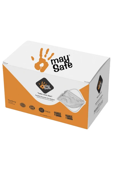 MaySafe Ventilli Toz Maskesi (25 ADET) - Resim 4