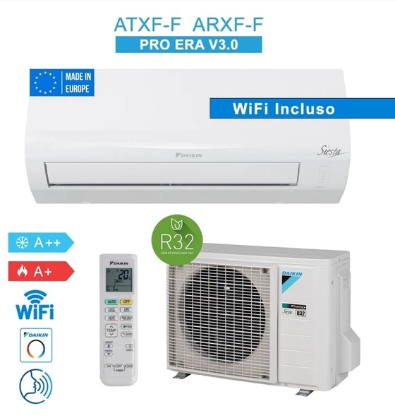 DAİKİN ATXF50 Siesta Sensira 18000 BTU/h  ATXF50 Inverter Klima R32 ürün görseli 1