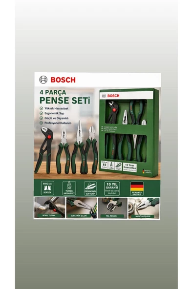 Bosch 4 Parça Pense Seti 1600A02W7K - Resim 2