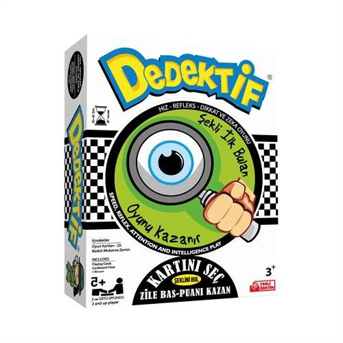REDKA RD5506 DEDEKTİF ZEKA VE STRATEJİ KUTU OYUNU 3+ ürün görseli 1