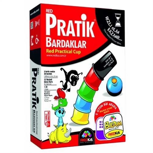 REDKA RD5208 PRATİK BARDAKLAR PRACTİCAL CUPS AKIL OYUNU 6+ ürün görseli 1