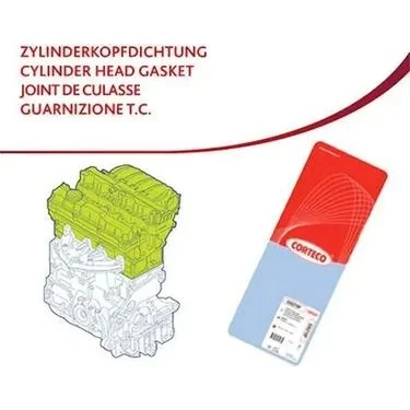 SİLİNDİR KAPAK CONTASI 5 KERTİK 3.6 TDV8 SAĞ ürün görseli 1