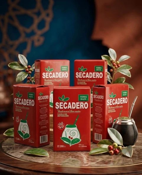 Yerba Mate Çayı-arjantin Çayı - 200 Gr x5 Adet (iştah Kapatıcı Çay) ürün görseli 1