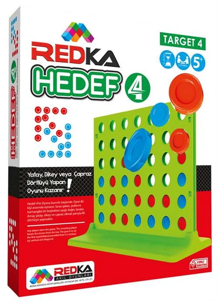 REDKA RD5332 TARGET HEDEF 4 KUTU OYUNU 5+ ürün görseli 1