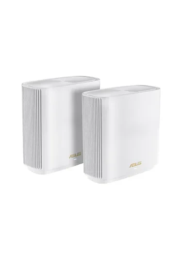 ASUS ZenWiFi ET8-XT8 AX6600 Wireless Tri-Band Gigabit Mesh Wi-Fi System (2-Pack, White) ürün görseli 1