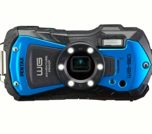 Pentax WG-90 BLUE Outdoor Dijital Fotoğraf Makinesi ürün görseli 1