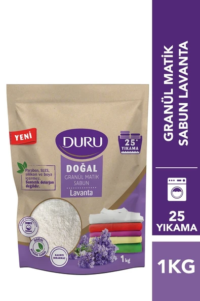 DURU GRANÜL SABUN LAVANTA 1000 GR ürün görseli 1