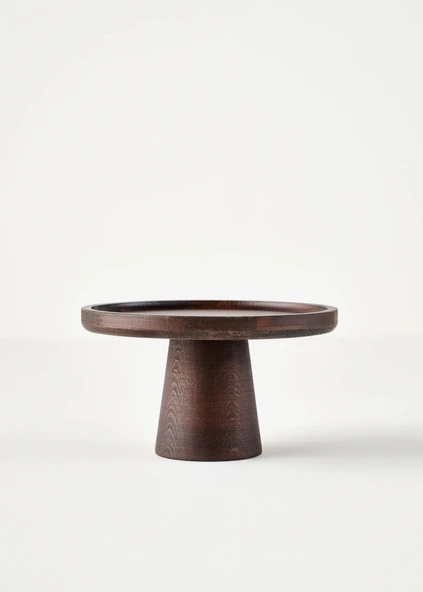 Bella Maison Ven Ahşap Kek Standı Naturel (21 cm) ürün görseli 1