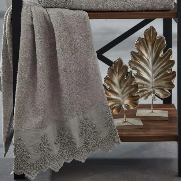 Nazik Home Tual Havlu Gri 90X150 ürün görseli 1
