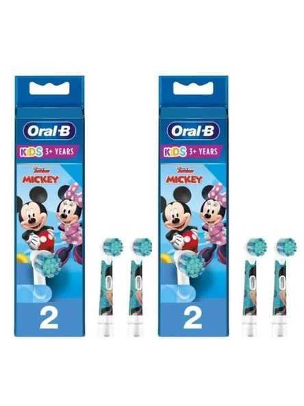 Oral-B Kids Extra Yumuşak Mickey Yedek Başlık 2'li  2 Adet ürün görseli 1