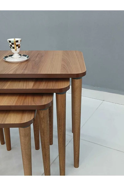 MYDECO Manavgat ahşap set - Resim 3