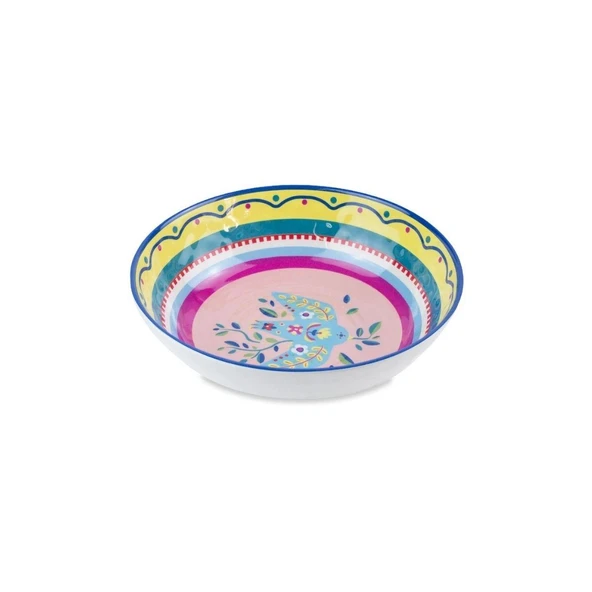 Baci Milano Mamma Mia 6lı Kuş Desenli Kase Seti 23cm ürün görseli 1