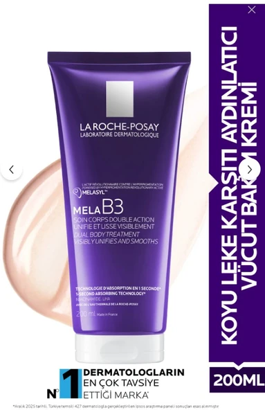 La Roche Posay Mela B3 Koyu Leke Karşıtı Vücut Bakım Jeli 200 ml ürün görseli 1