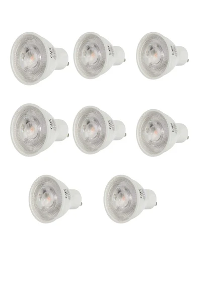 Cata CT-4215 K 7W GU10 DUY STARTER BACAK LEDLİ AMPUL KIRMIZI 8 ADET ürün görseli 1