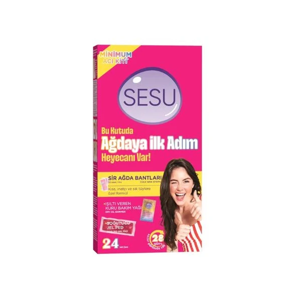 Sesu Ağda Bandı İlk Adım Seti 24lü ürün görseli 1