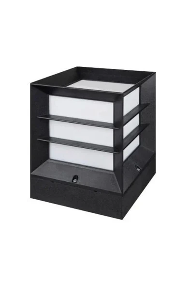 Horoz Elektrik Prizma-2 Siyah Set Üstü Bahçe Armatür E27 Duylu 400-010-144 ürün görseli 1