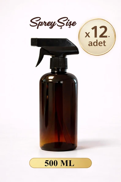 Amber 12 Adet Sprey Şişe 500 ML ürün görseli 1