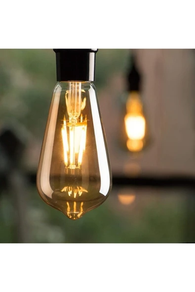 Cata 8 W Rustik Led Ampül E27 2700k Ct-4290 - Resim 2