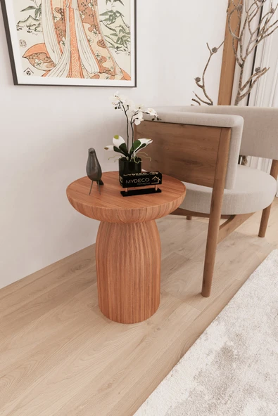 MYDECO TEKLİ BOHEM SEHPA & MANTAR SEHPA & ZİGON SEHPA & CEVİZ ürün görseli 1