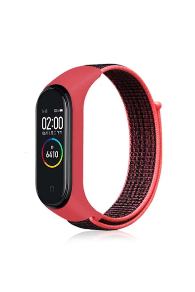 Coverzone Xiaomi Mi Band 6 Uyumlu Hasır Örme Kordon ürün görseli 1