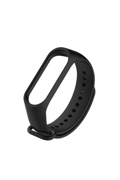 Coverzone Xiaomi Mi Band 6 Ile Uyumlu Saat Kayışı Ent Kaliteli Spor Saat Termoplastik Kordon Siyah ürün görseli 1