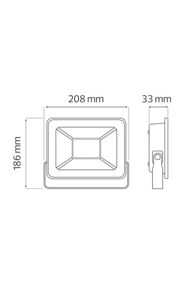Horoz Pars 50w Beyaz Led Projektör - Resim 2