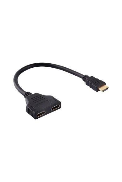 Coverzone HDMI Çoklayıcı 1 Giriş 2 Çıkış Splitter 1080P Full HD Görüntü Dağıtıcı Adaptör Aynı Görüntü Aktarımı ZR158 ürün görseli 1