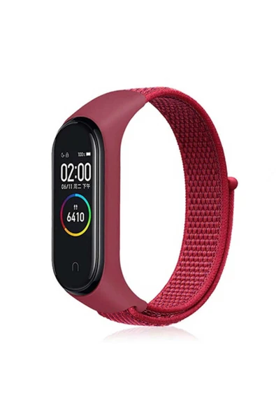 Coverzone Xiaomi Mi Band 6 Uyumlu Hasır Örme Saat Kordon ürün görseli 1