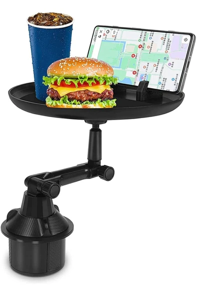 Coverzone Araç Içi Telefon Tutucu 360 ° Döndürme Özellikli Tepsisi Ayarlanabilir 8,3 Inçlik Telefon Standı ürün görseli 1