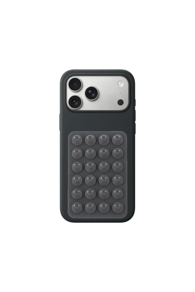 Coverzone Vantuzlu Telefon Tutucu Stand Güçlü Silikon Yapışkanlı Cam Masa Uyumlu Pratik Telefon Standı -hsn* ürün görseli 1