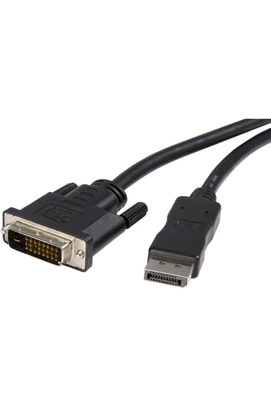 Coverzone DisplayPort to DVI Kablo 1.8 Metre Full HD Dönüştürücü Bağlantı Kablosu ZR1156 ürün görseli 1