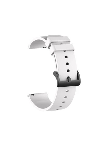 Coverzone Galaxy Gear S2 Ile Uyumlu Spor Kordon Quintessential Kayış Beyaz ürün görseli 1