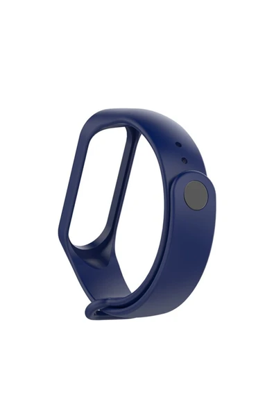 Coverzone Xiaomi Mi Band 7 Ile Uyumlu Saat Kayışı Ent Kaliteli Spor Saat Termoplastik Kordon Lacivert ürün görseli 1