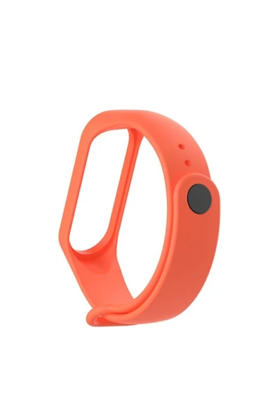 Coverzone Xiaomi Mi Band 7 Ile Uyumlu Saat Kayışı Ent Kaliteli Spor Saat Termoplastik Kordon Turuncu ürün görseli 1