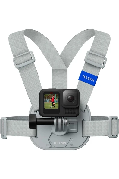 Coverzone Manyetik Göğüs Askısı Quick Release Askı Aparatı GoPro Hero 13/12/11/10 Insta360 DJI ürün görseli 1