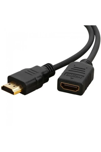 Coverzone HDMI Uzatma Kablosu 1.5 Metre Erkek Dişi Kablo Full HD 1080P 4K Destek Altın Uçlu ZR150 ürün görseli 1