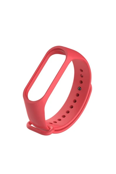 Coverzone Xiaomi Mi Band 5 Ile Uyumlu Saat Kayışı Ent Kaliteli Spor Saat Termoplastik Kordon Kırmızı ürün görseli 1