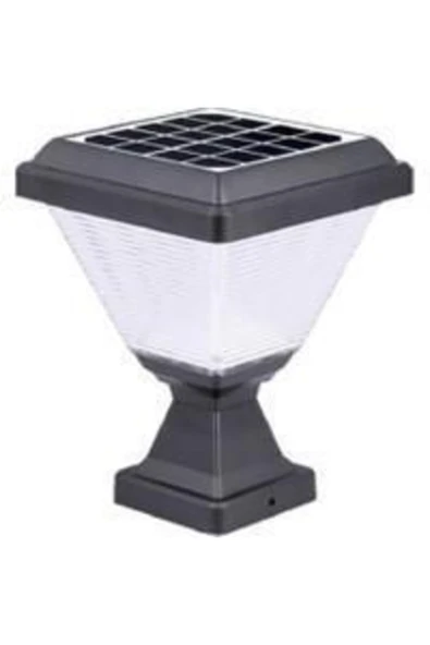 Cata CT-7315 30 WATT SOLAR SET ÜSTÜ BAHÇE ARMATÜRÜ BEYAZ 20CM ürün görseli 1