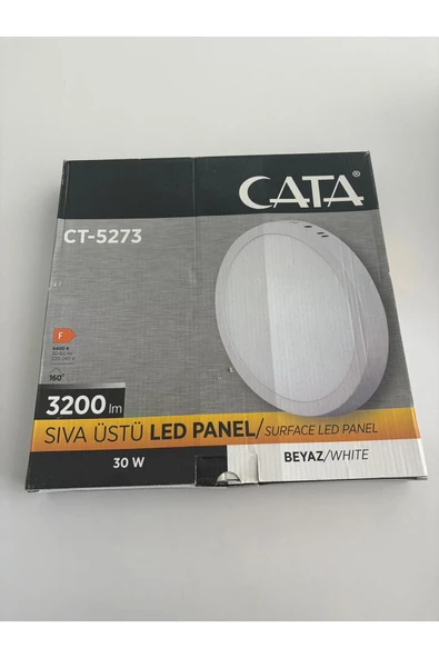 Cata CT-5273 30W 3200LM BEYAZ İŞİK SIVA ÜSTÜ LED SPOT 1 ADET ürün görseli 1