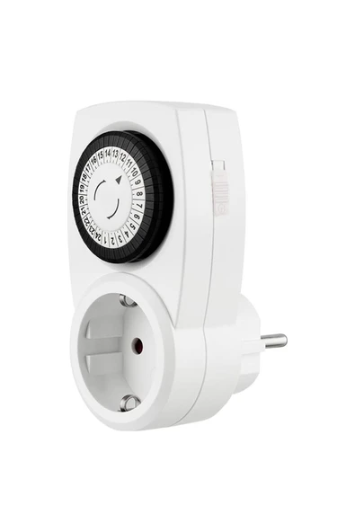 Horoz Timer-1 3500W Mekanik Günlük Zaman Ayarlı Priz ürün görseli 1