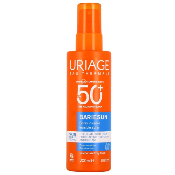 Uriage Bariesun Invisible Spray SPF 50+ 200 ml. - Kokusuz ürün görseli 1