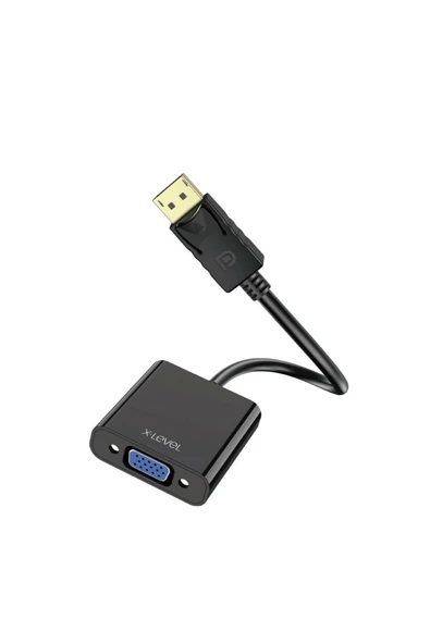 X-Level X-think Displayport To Vga Çevirici Dp To Vga Aktarıcı Dönüştürücü Kablo ürün görseli 1