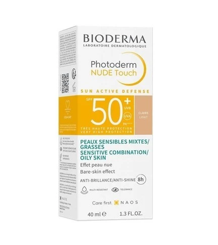 Bioderma Photoderm Nude Touch Light SPF50+ 40 ml - Resim 2