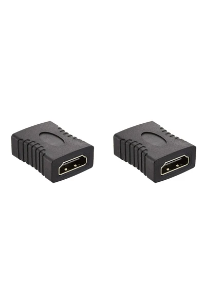 Coverzone 2 Adet HDMI Ara Birleştirici Dişi Dişi Adaptör 1080p Full HD Kablo Uzatma TV Monitör Uyumlu ürün görseli 1