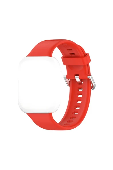 Coverzone Huawei Watch Fit 3 ile uyumlu Saat Kayışı Ent Kaliteli Spor Saat Renkli Lagniappe Silikon Kordon ürün görseli 1
